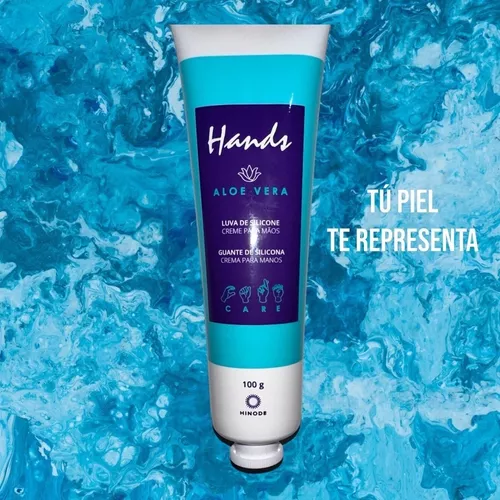 guante con aloe vera